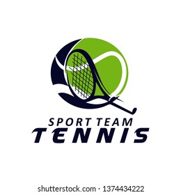 Tennis Logo Template Vector