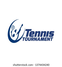 Tennis Logo Template Vector