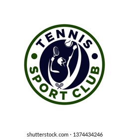 Tennis Logo Template Vector