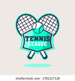 Tennis Logo Template Vector Design	