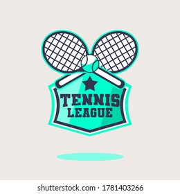 Tennis Logo Template Vector Design	