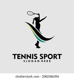 tennis Logo template vector illustration design