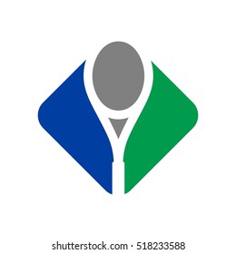 tennis logo vector
