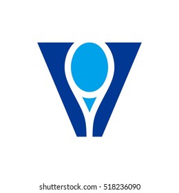 tennis logo vector