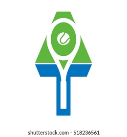 tennis logo vector
