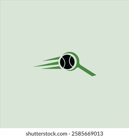 Tennis logo vector design eps 