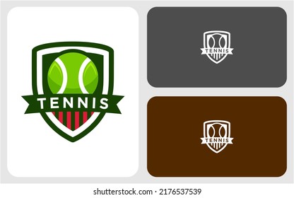 Tennis logo vector design template