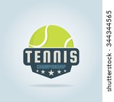 tennis logo,championship,tournament'decal,vector illustration