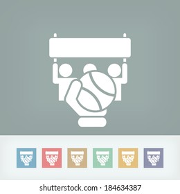 Tennis match icon