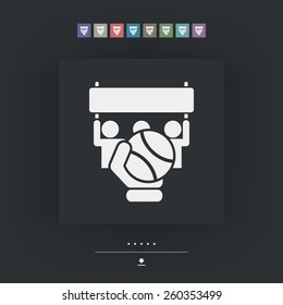 Tennis match icon
