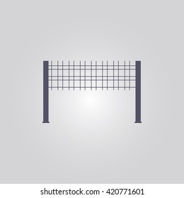 tennis net. tennis net icon