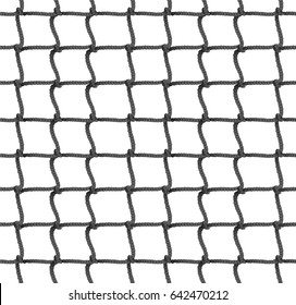 Tennis Net Seamless Pattern Background. Vector Illustration