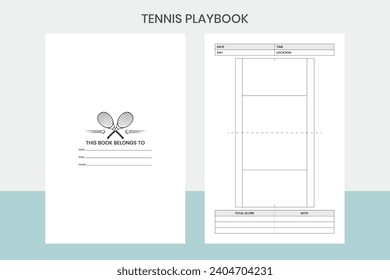 Libro de Tennis Play Kdp Interior