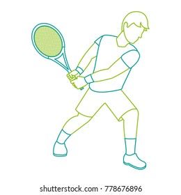 Tennis player design