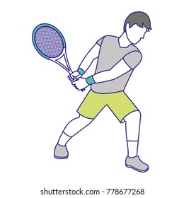 Tennis player design