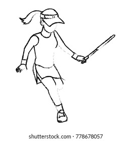 Tennis player design
