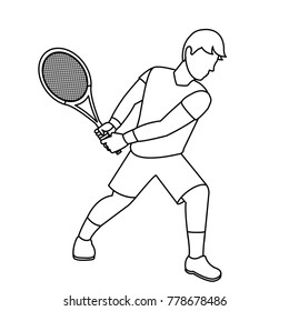 Tennis player design