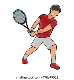 Tennis player design