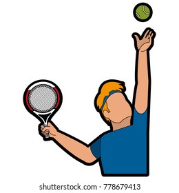 Tennis player design