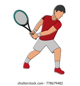 Tennis player design
