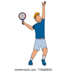 Tennis player design