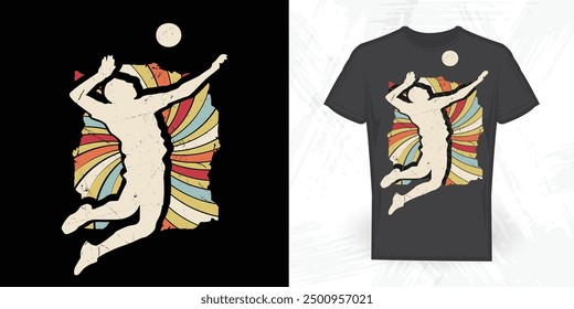 Tennis Player Funny Vintage Tennis T-shirt Design