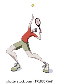 Joueur De Tennis Images Stock Photos Vectors Shutterstock