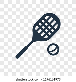 Tennis Player vector icon isolated on transparent background, Tennis Player transparency logo concept