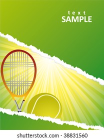 tennis poster