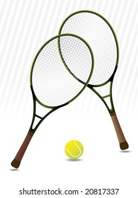 tennis racket background