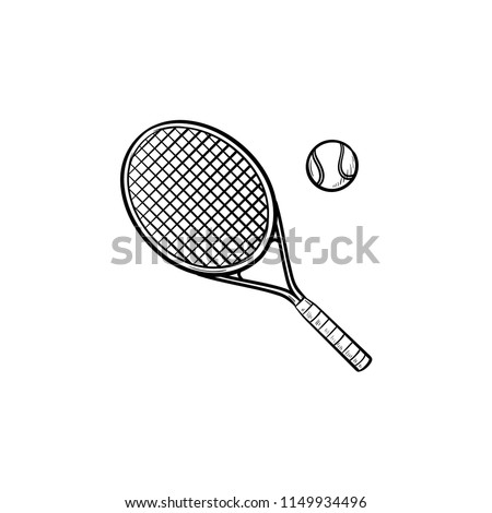 Image, Stock Photo Tennis ball Lifestyle