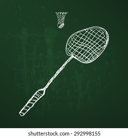 Tennis racket and ball icon