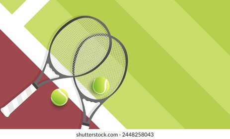 Tennis racket with ball ,Illustrations for use in online sporting events , Illustration Vector  EPS 10