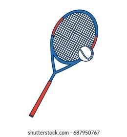 tennis racket and ball sport game competition elements