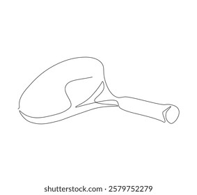 Tennis racket continuous line. Continuous one line drawing tennis racket. Sport concept. Single line drawing