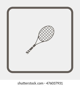 Tennis racket - tennis gear for the game.