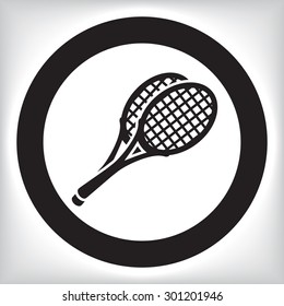 Tennis racket icon