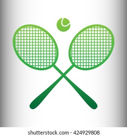 Tennis racket icon