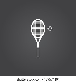 Tennis racket Icon