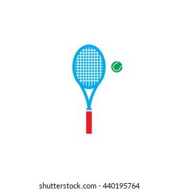 Tennis racket icon