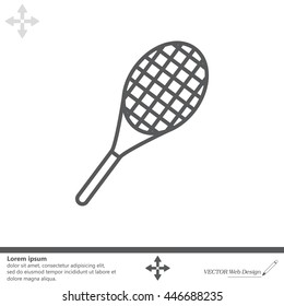 tennis racket icon