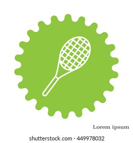 tennis racket icon