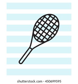 tennis racket icon