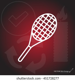 tennis racket icon