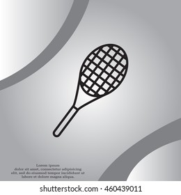 tennis racket icon