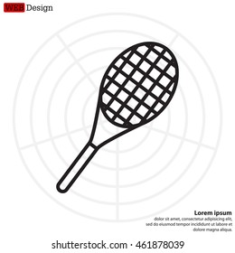 tennis racket icon