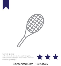 tennis racket icon