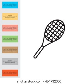 tennis racket icon