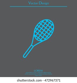 tennis racket icon