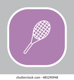 tennis racket icon